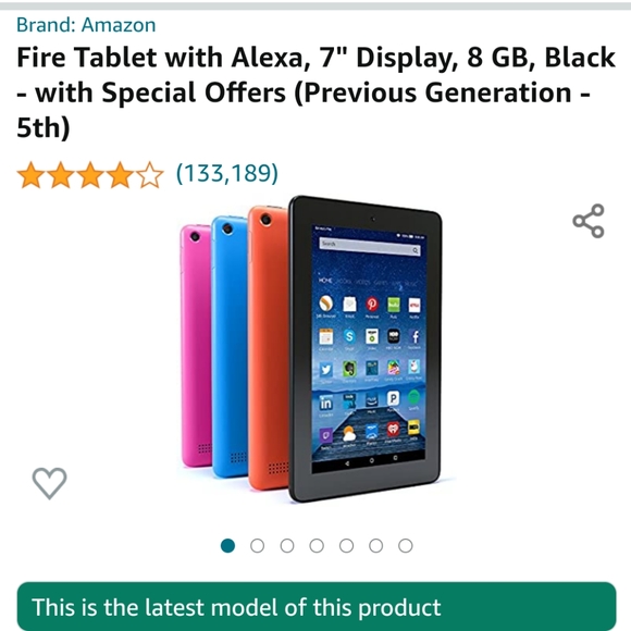 Amazon Fire 7inch - Picture 3 of 3